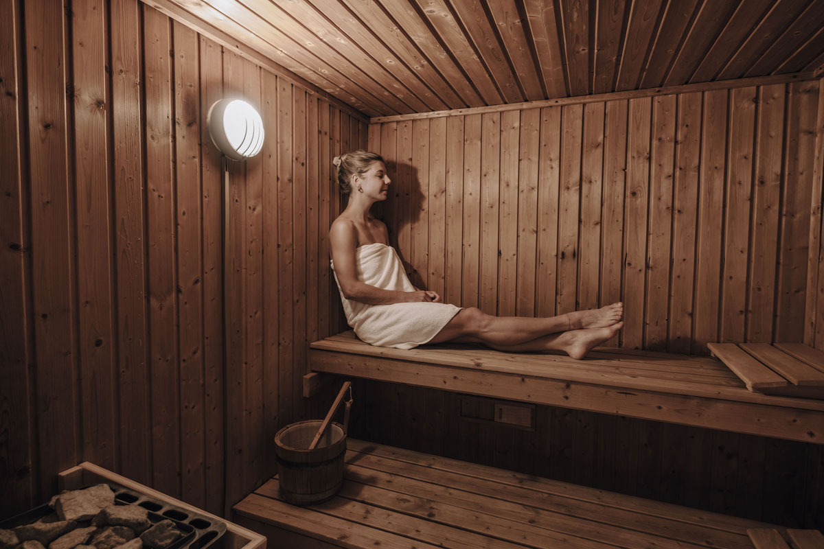 Sauna Bereich